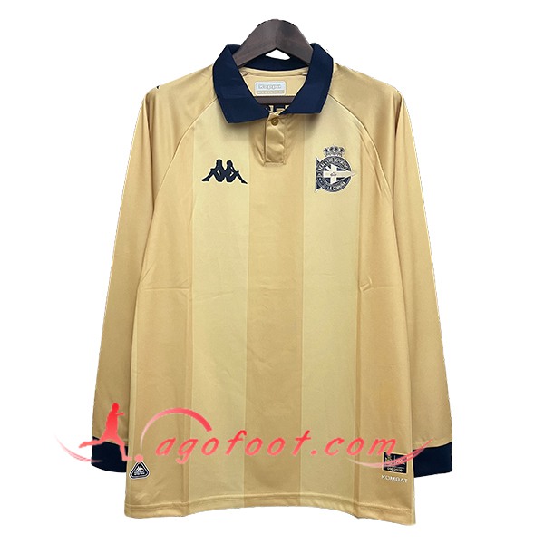 Maillot de Foot Deportivo Manches Longues Special Edition Jaune 2025/2026