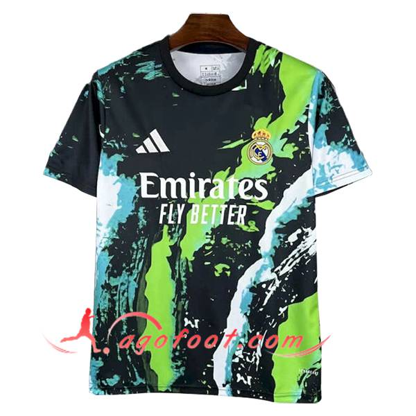 Maillot de Foot Real Madrid Special Edition Vert/Noir 2025/2026