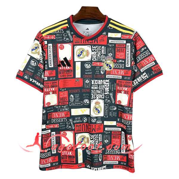 Maillot de Foot Real Madrid Special Edition Rouge/Noir 2025/2026