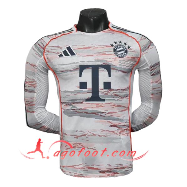 Maillot de Foot Bayern Munich Exterieur Manches Longues 2025/2026