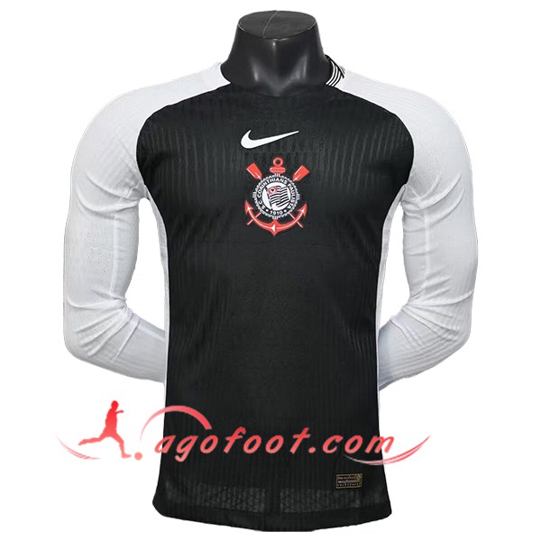 Nouveau Maillot de Foot Corinthians Manches Longues Exterieur 2025/2026
