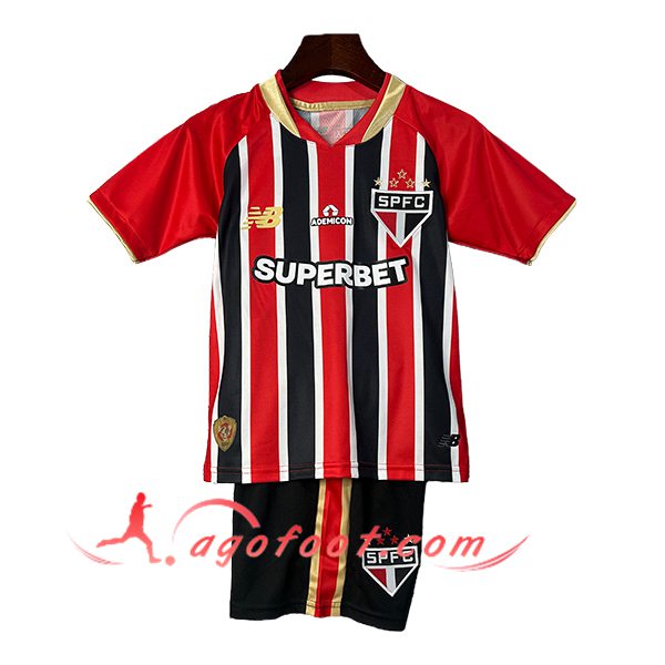 Nouveau Maillot de Foot Sao Paulo FC Enfant Exterieur 2025/2026