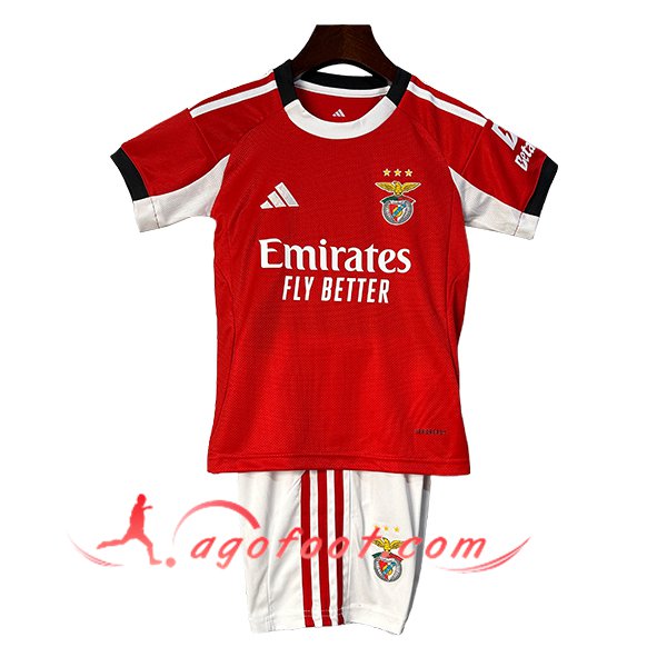 Nouveau Maillot de Foot Benfica Enfant Domicile 2025/2026