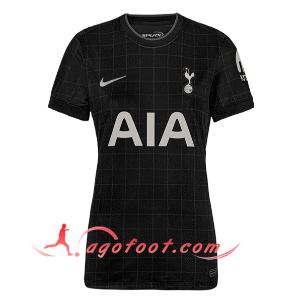 Nouveau Maillot de Foot Tottenham Hotspurs Femme Exterieur 2025/2026