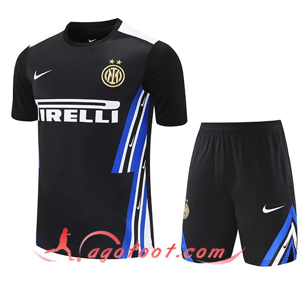 Ensemble Training T-Shirts Inter Milan Noir/Bleu 2025/2026 -02