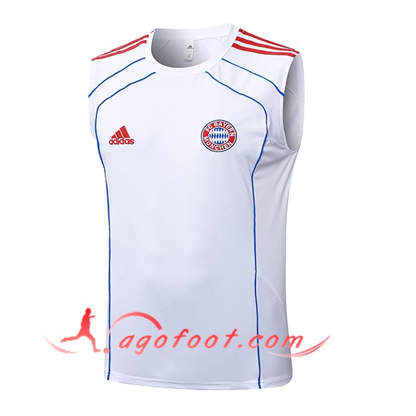 Training Debardeurs Bayern Munich Blanc/Rouge/Bleu 2025/2026