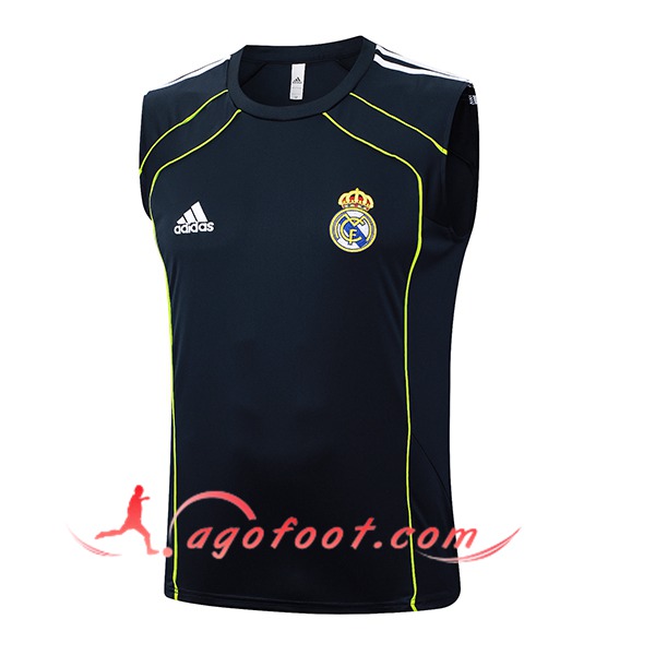 Training Debardeurs Real Madrid Noir/Vert 2025/2026