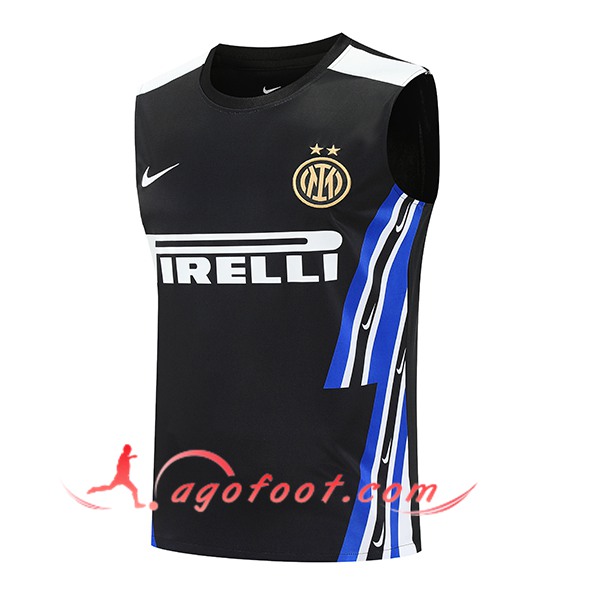 Training Debardeurs Inter Milan Noir/Bleu 2025/2026 -03