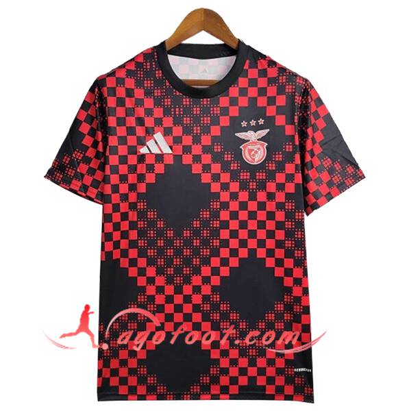 Training T-Shirts S.L.Benfica Rouge/Noir 2025/2026
