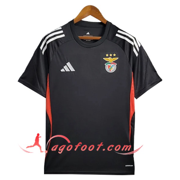 Training T-Shirts S.L.Benfica Noir/Rouge/Blanc 2025/2026