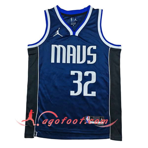 Maillot Dallas Mavericks (FLAGG #32) 2025/26 Bleu Foncé