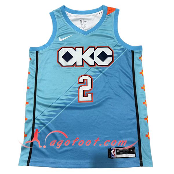 Maillot Oklahoma City Thunder (GILGEOUS-ALEXANDER #2) 2025/26 Bleu