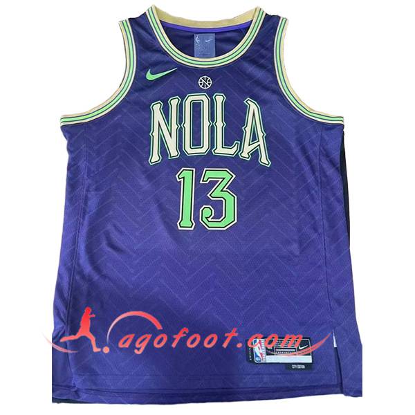 Maillot New Orleans Pelicans (POOLE #13) 2025/26 Pourpre