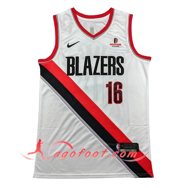 Maillot Portland Trail Blazers (YANG #16) 2025/26 Blanc/Rouge/Noir