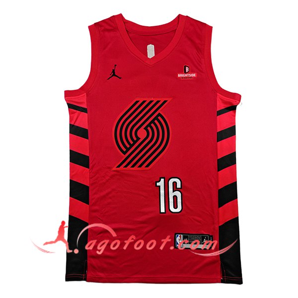 Maillot Portland Trail Blazers (YANG #16) 2025/26 Rouge/Noir