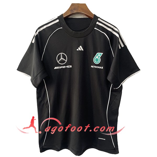 T-Shirt F1 Mercedes Benz Team Noir 2025