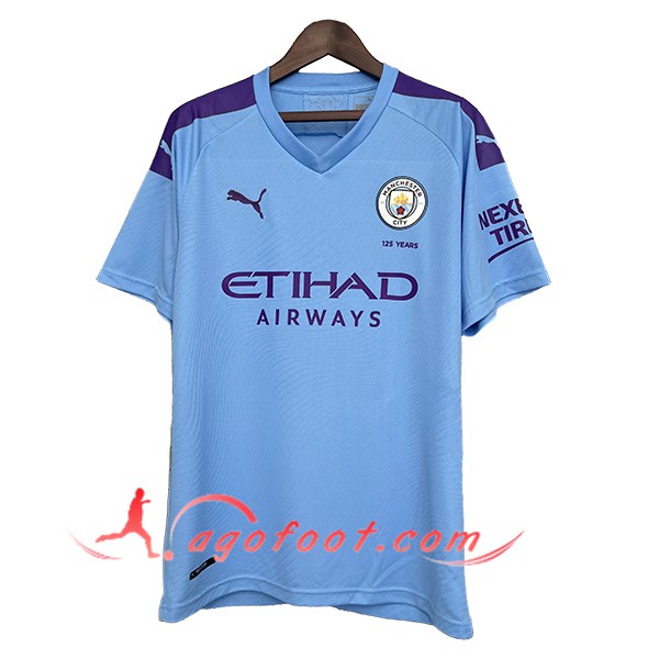 Maillot de Foot Manchester City Retro Domicile 2019/2020