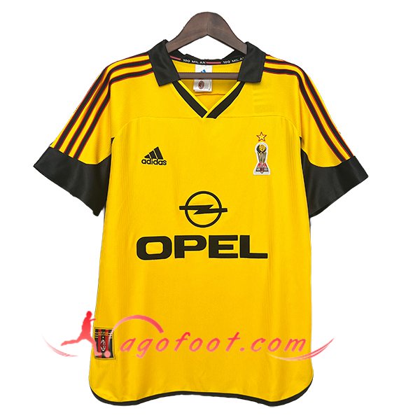 Maillot de Foot Milan AC Retro Exterieur 1999/2000