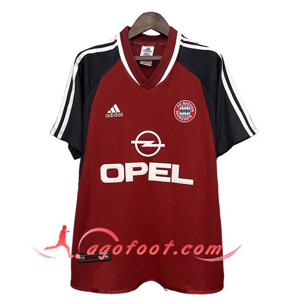 Maillot de Foot Bayern Munich Retro Domicile 2001/2002