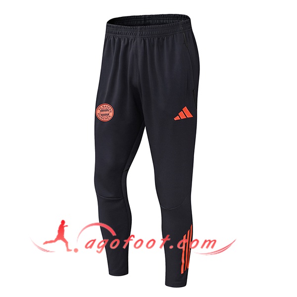 Pantalon Foot Bayern Munich Noir/Orange 2025/2026