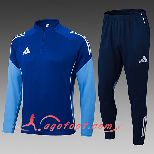 Ensemble Survetement de Foot Adidas Enfant Bleu 2025/2026