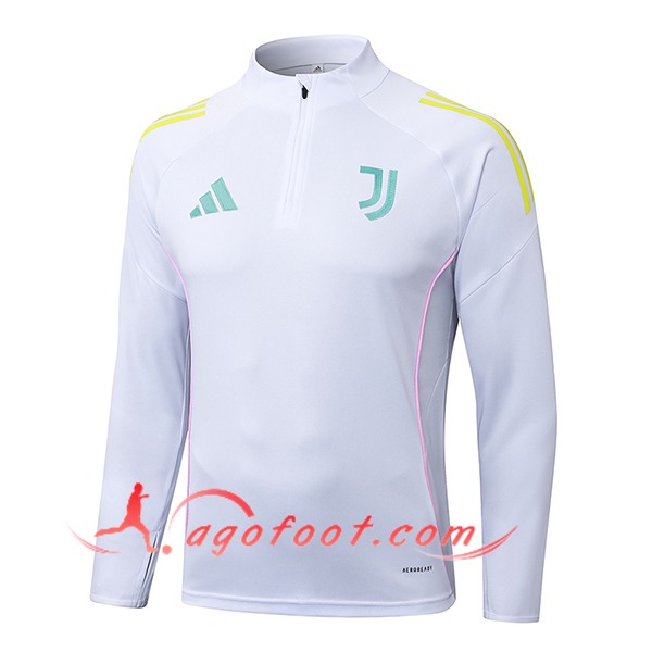 Sweatshirt Training Juventus Blanc 2025/2026
