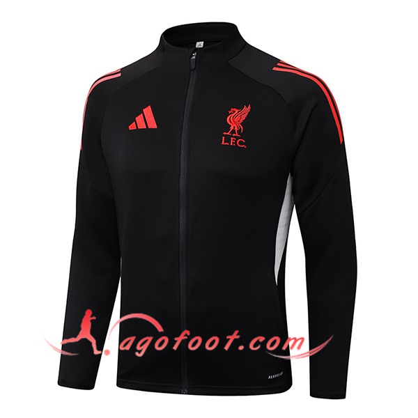 Veste Foot FC Liverpool Noir/Rouge/Blanc 2025/2026