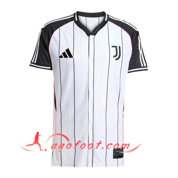 Maillot de Foot Juventus Special Edition Blanc/Noir 2025/2026