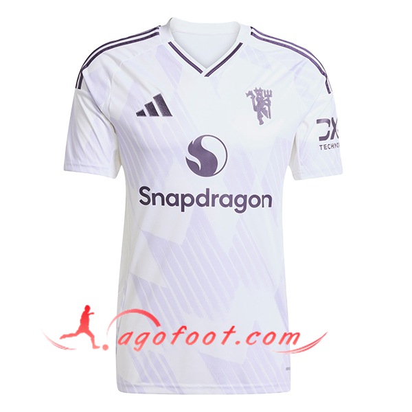 Nouveau Maillot de Foot Manchester United Exterieur 2025/2026