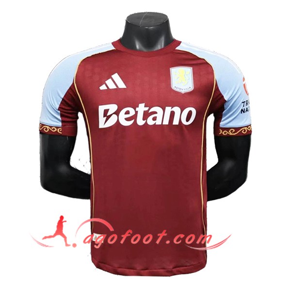Maillot de Foot Aston Villa Domicile 2025/2026
