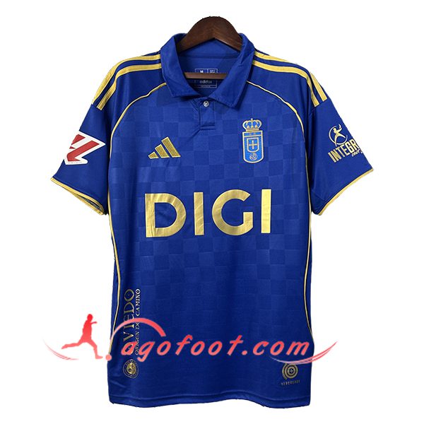 Maillot de Foot Real Oviedo Domicile 2025/2026