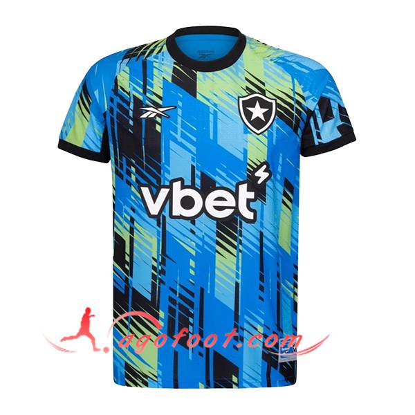 Maillot de Foot Botafogo Gardien De But Bleu/Vert 2025/2026