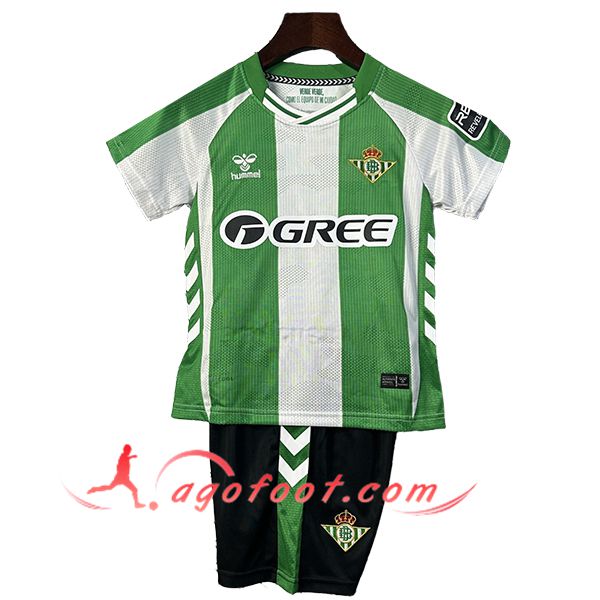 Nouveau Maillot de Foot Real Betis Enfant Domicile 2025/2026