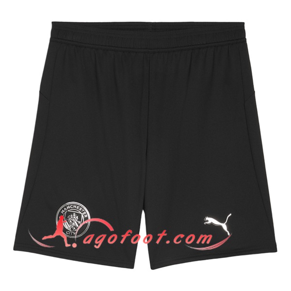 Short de Foot Manchester City Exterieur 2025/2026
