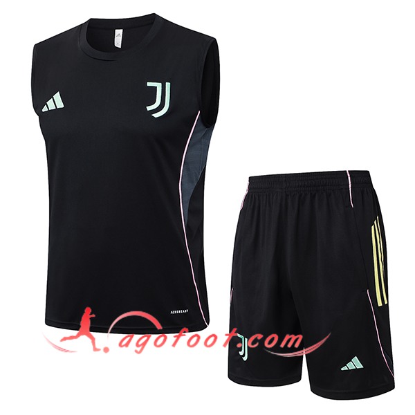 Ensemble Training Debardeurs Juventus Noir 2025/2026