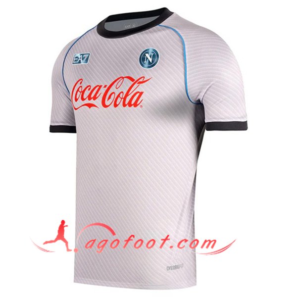 Training T-Shirts SSC Naples Blanc 2025/2026