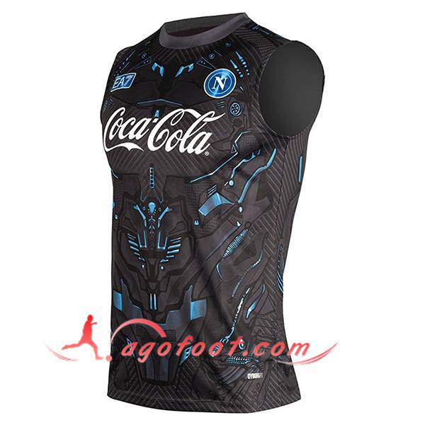 Training Debardeurs SSC Naples Noir/Bleu 2025/2026