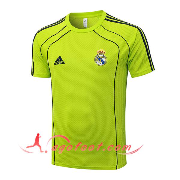 Training T-Shirts Real Madrid Vert/Noir 2025/2026