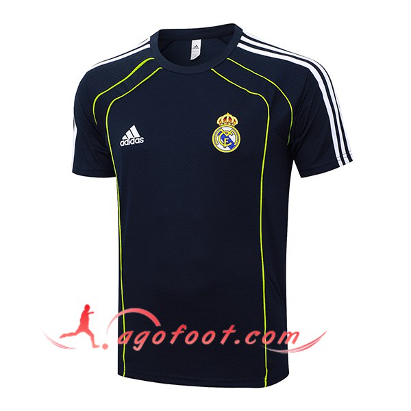 Training T-Shirts Real Madrid Noir/Vert 2025/2026 -02