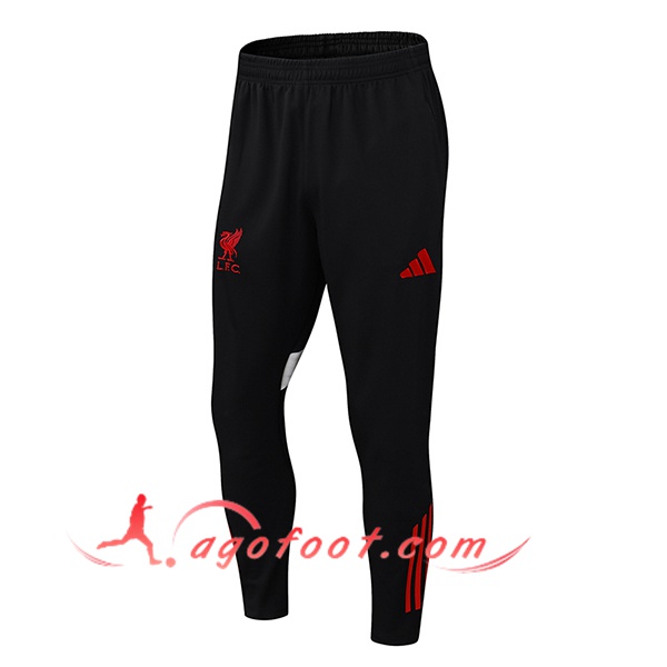 Pantalon Foot FC Liverpool Noir/Rouge/Blanc 2025/2026 -02