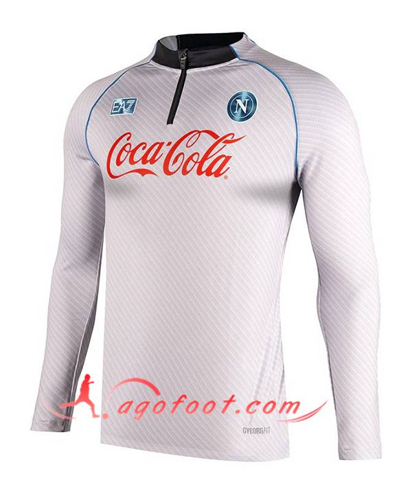 Sweatshirt Training SSC Naples Bleu/Noir 2025/2026