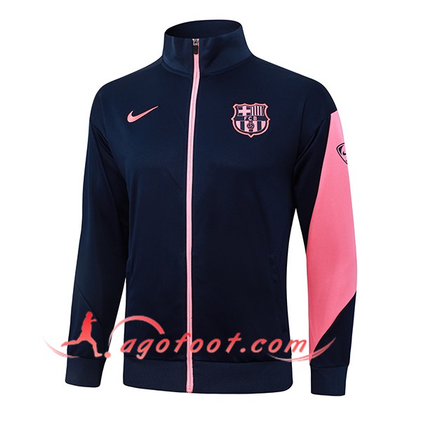 Veste Foot FC Barcelone Bleu/Rose 2025/2026