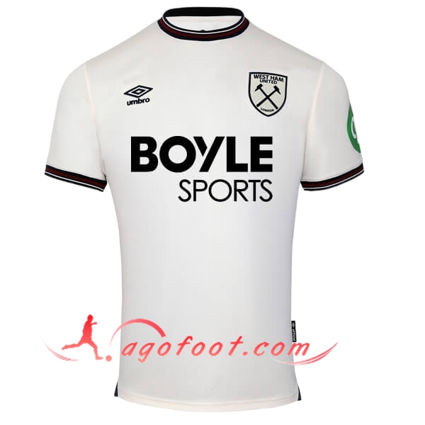 Nouveau Maillot de Foot West Ham Exterieur 2025/2026