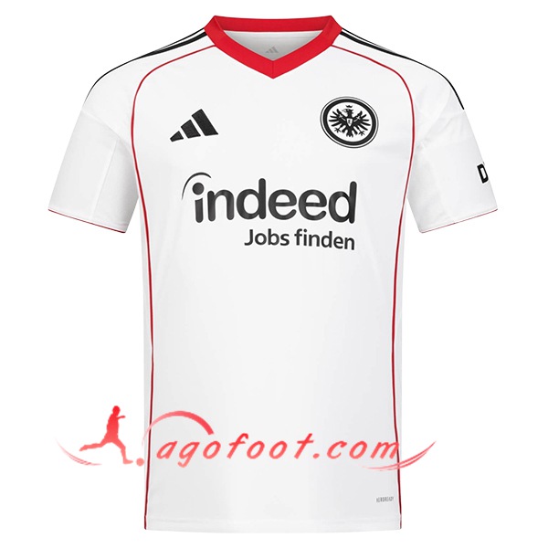 Nouveau Maillot de Foot Eintracht Frankfurt Exterieur 2025/2026