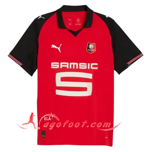 Nouveau Maillot de Foot Stade Rennais Domicile 2025/2026
