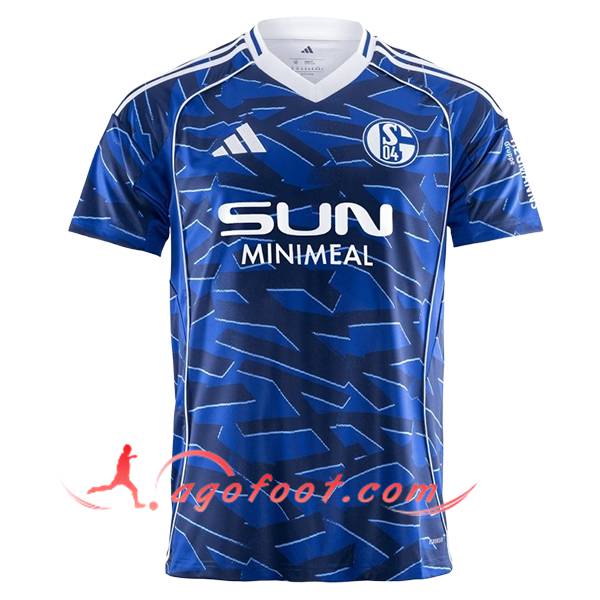 Nouveau Maillot de Foot Schalke 04 Domicile 2025/2026