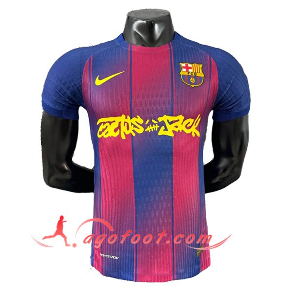 Maillot de Foot FC Barcelone Special Edition Rouge/Bleu 2025/2026
