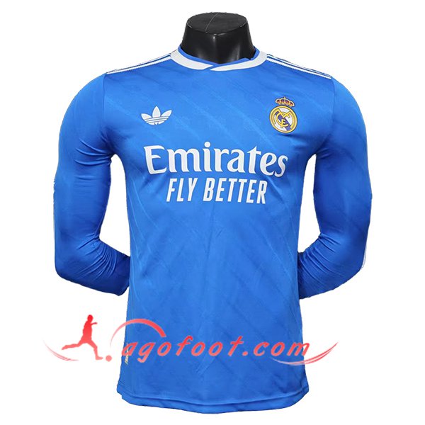Maillot de Foot Real Madrid Third Manches Longues 2025/2026