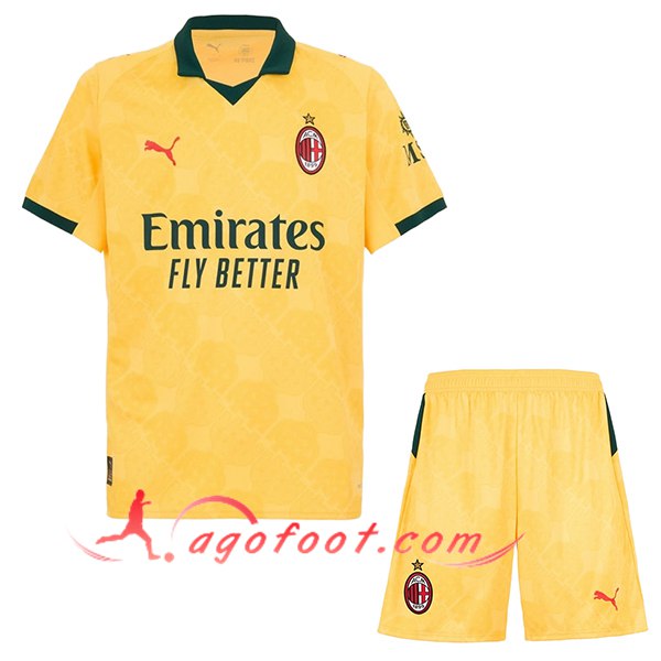 Nouveau Maillot de Foot Milan AC Enfant Third 2025/2026