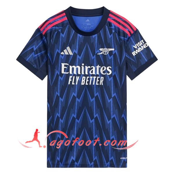 Nouveau Maillot de Foot Arsenal Femme Exterieur 2025/2026